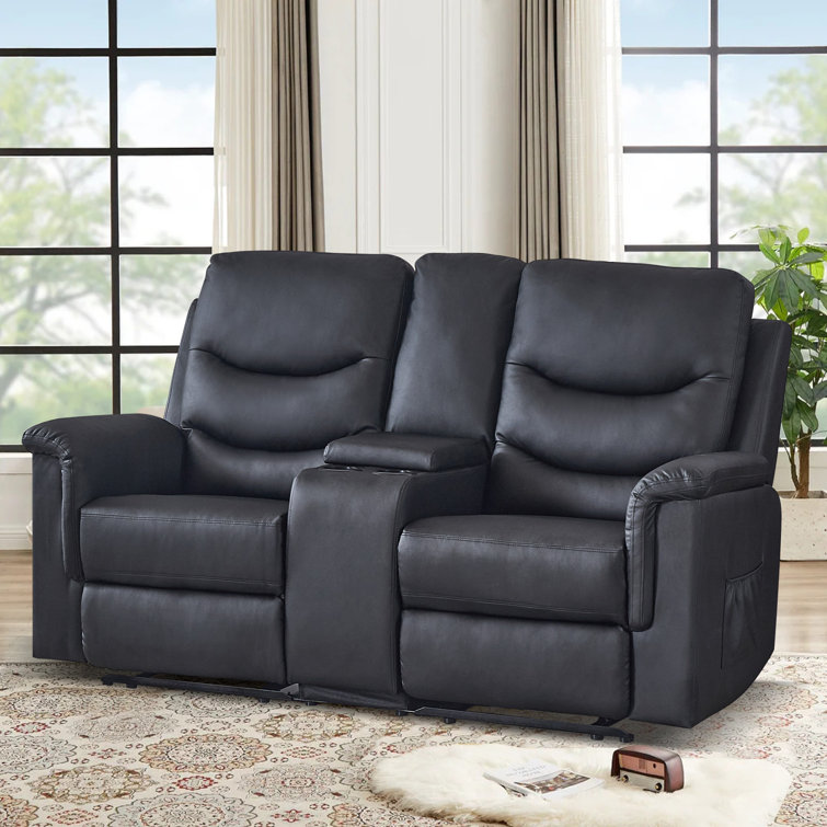 Loveseat discount theater recliner